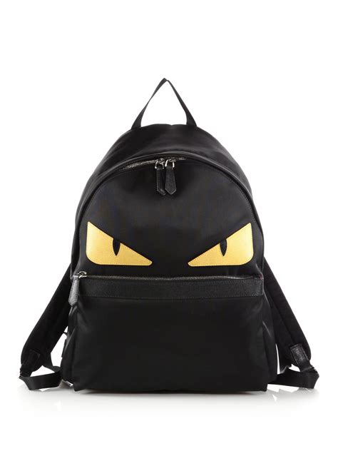 fendi yellow backpack|fendi backpack for women.